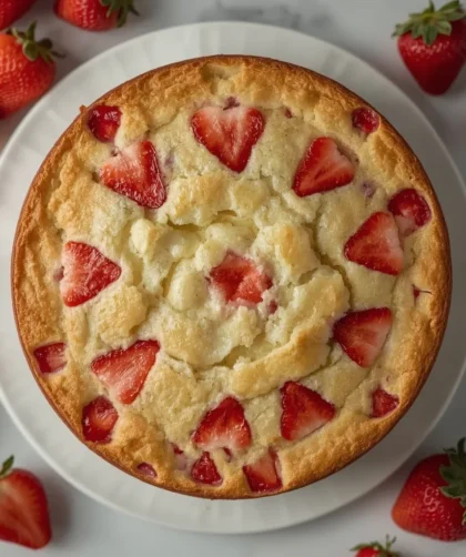 Strawberry Pound Cake