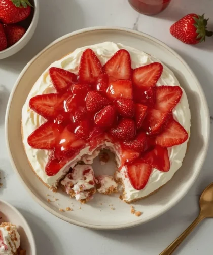 Strawberry Pretzel Salad