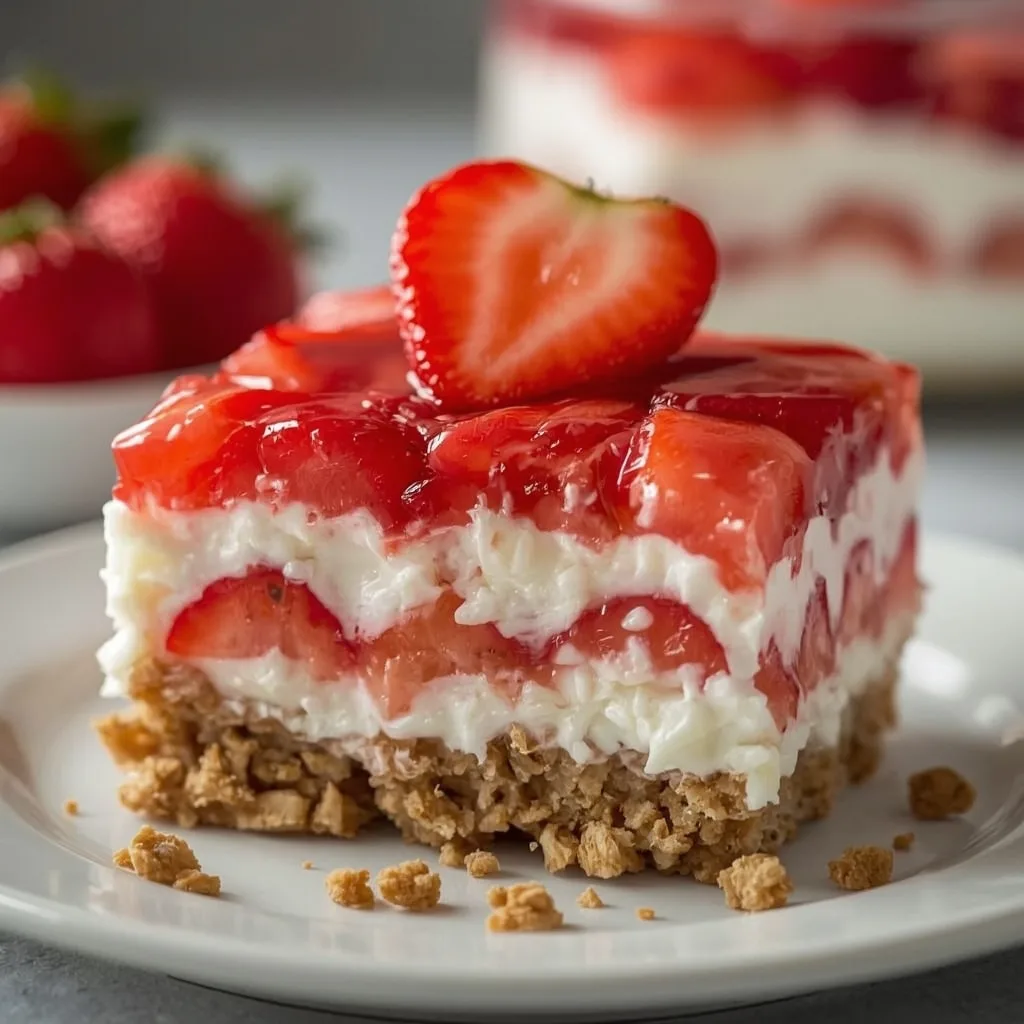 Strawberry Pretzel Salad