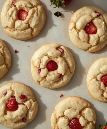 Strawberry Shortcake Cookies