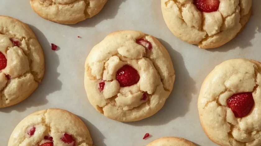 Strawberry Shortcake Cookies