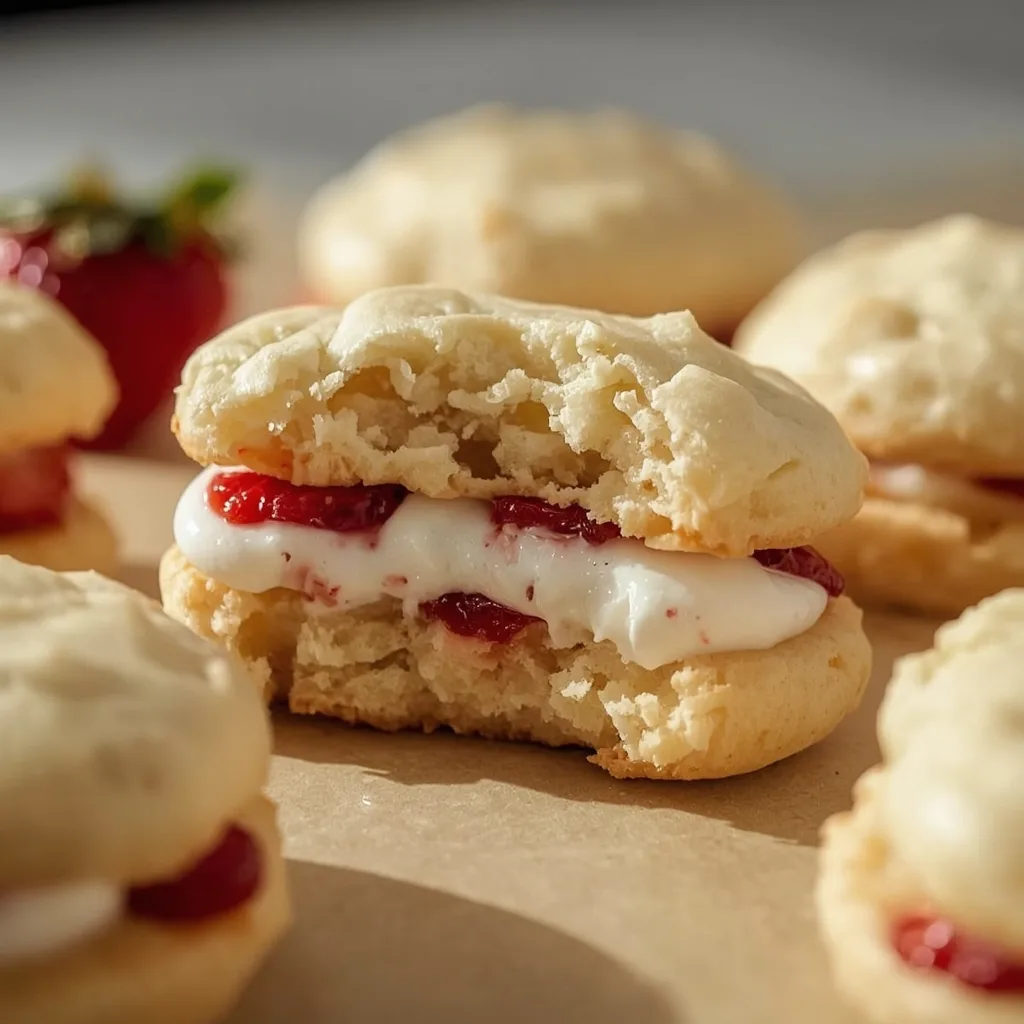 Strawberry Shortcake Cookies