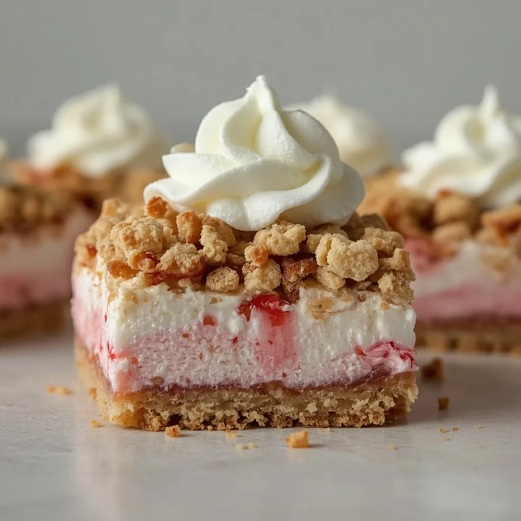 Strawberry Shortcake Ice Cream Bars