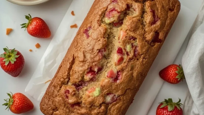 Strawberry Zucchini Bread