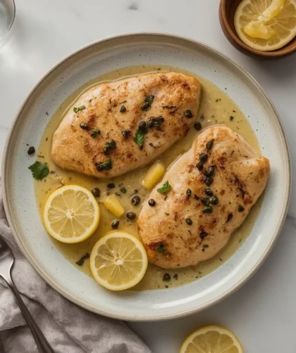 Authentic Italian Chicken Piccata
