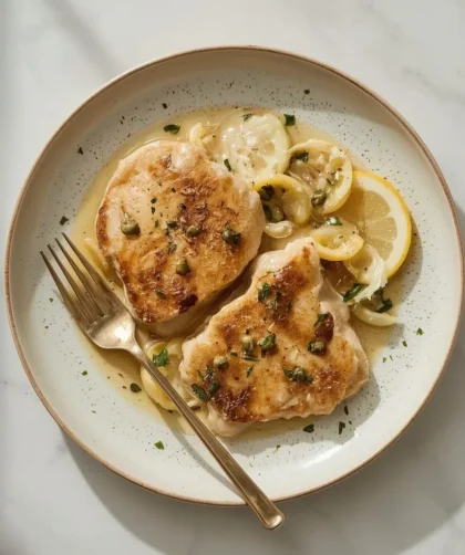 Chicken Piccata with Artichokes