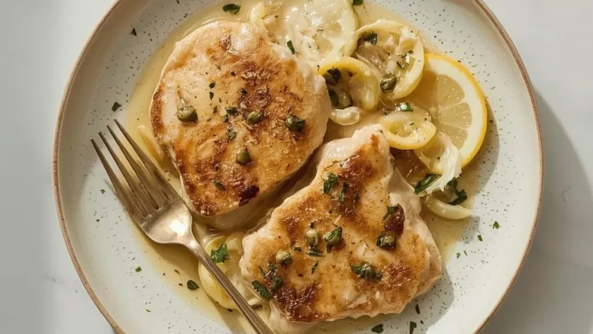 Chicken Piccata with Artichokes