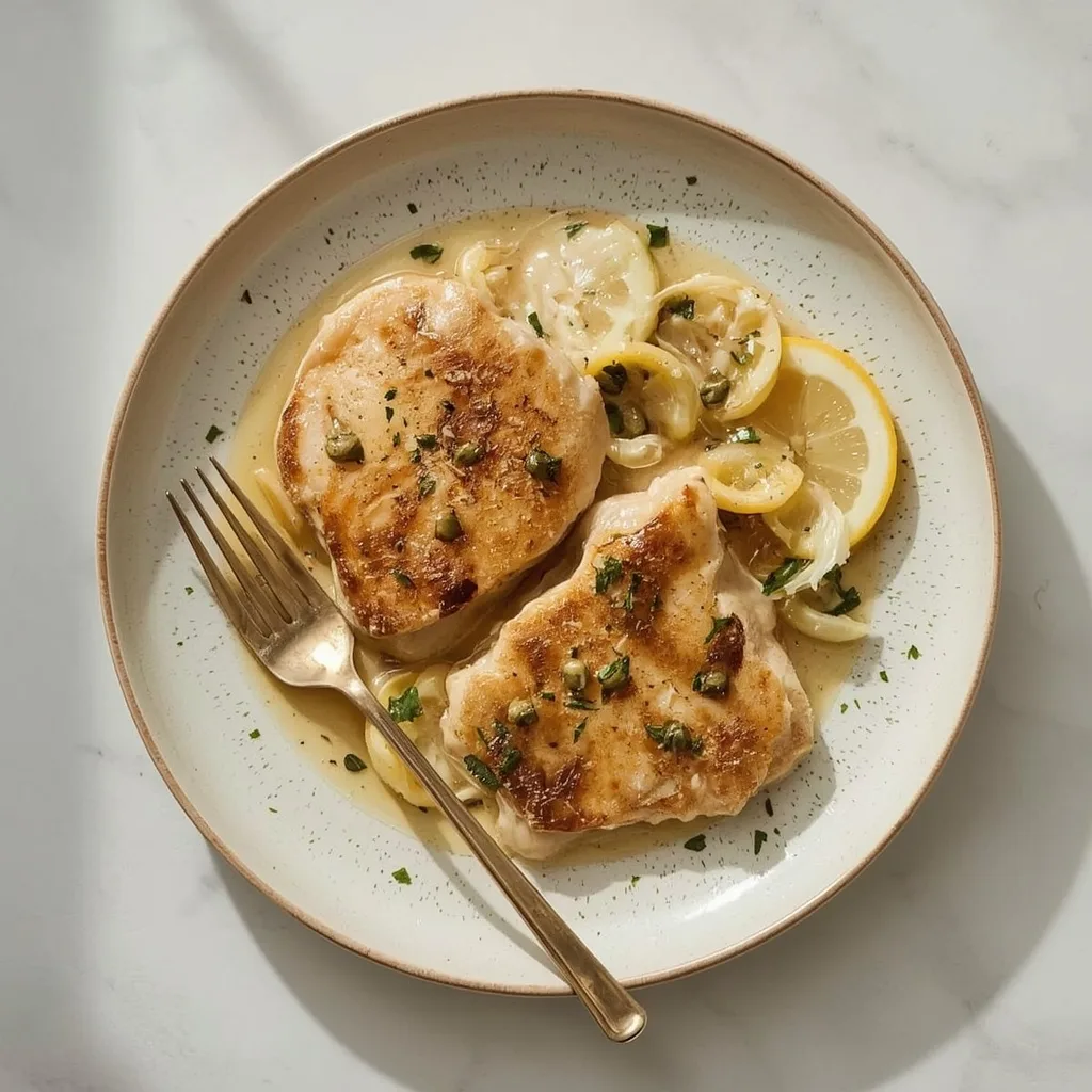 Chicken Piccata with Artichokes