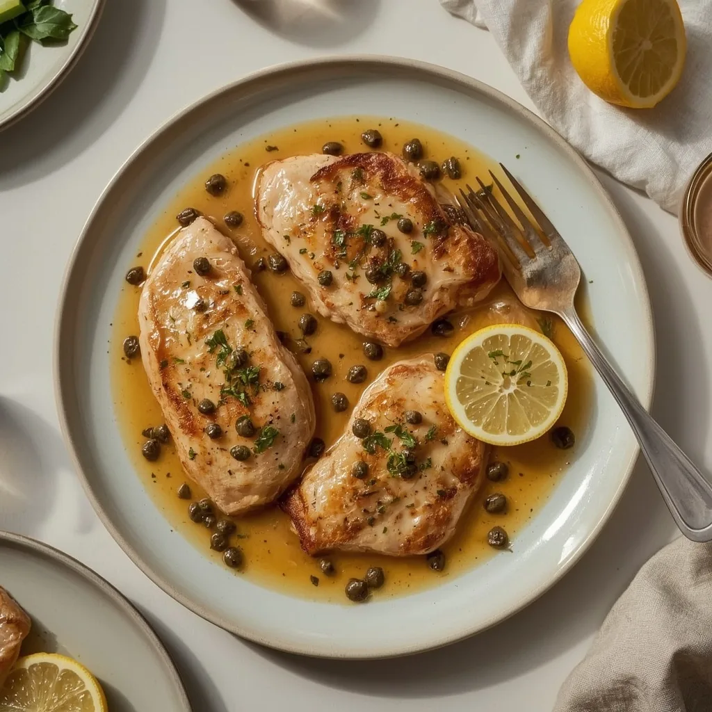 Chicken Thigh Piccata