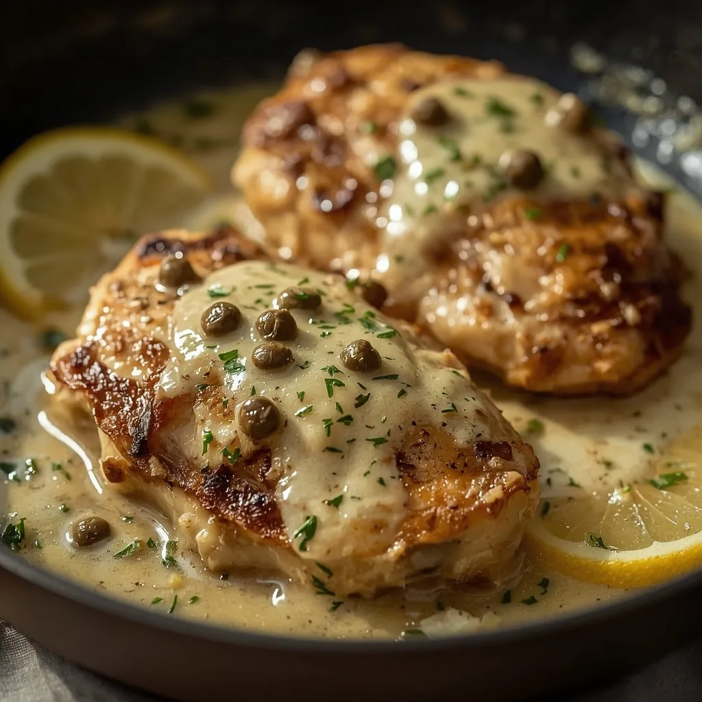 Chicken Thigh Piccata