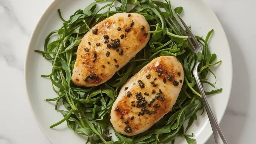 Ina Garten Chicken Piccata With Arugula