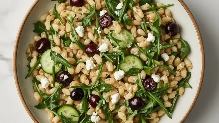 Ina Garten Greek Orzo Salad With Arugula
