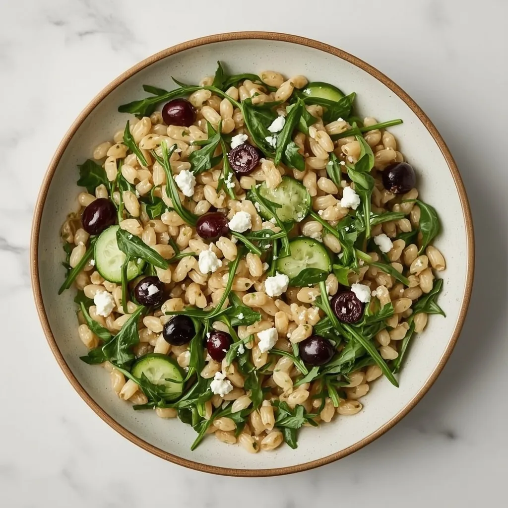 Ina Garten Greek Orzo Salad With Arugula