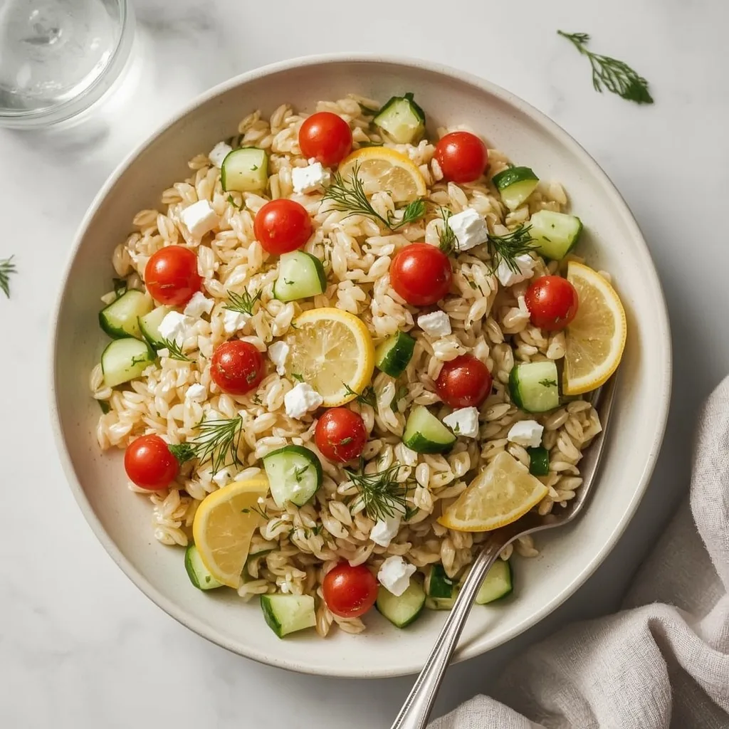 Ina Garten Lemon Orzo Salad