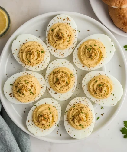 Everything Bagel Deviled Eggs