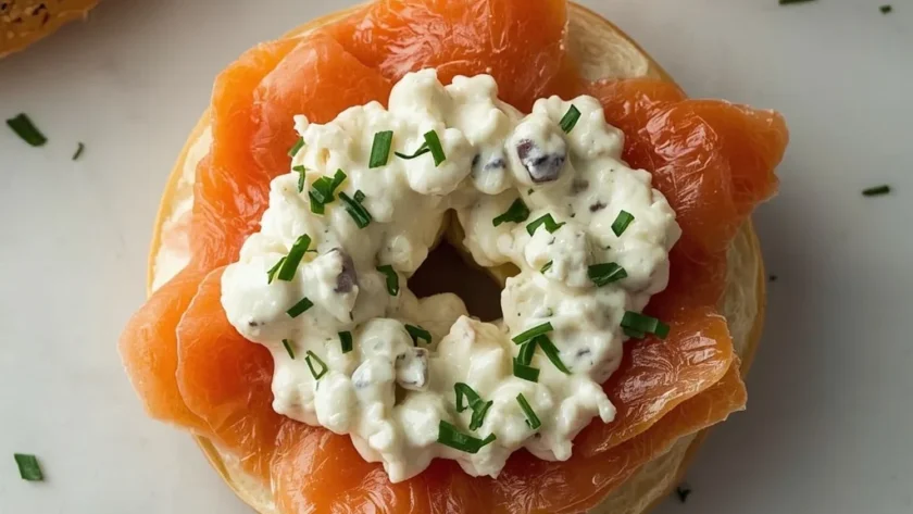 Ina Garten Bagels with Smoked Salmon and Whitefish Salad