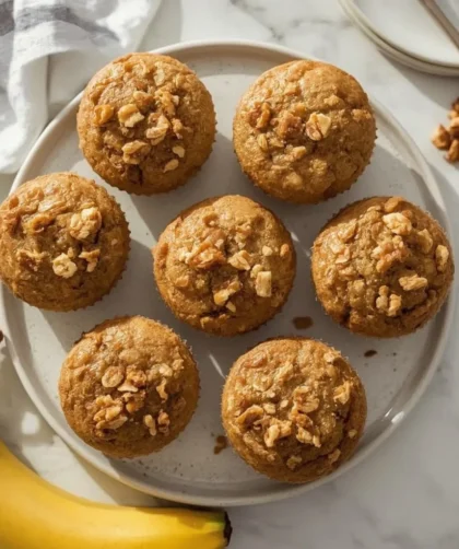 Ina Garten Banana Crunch Muffins