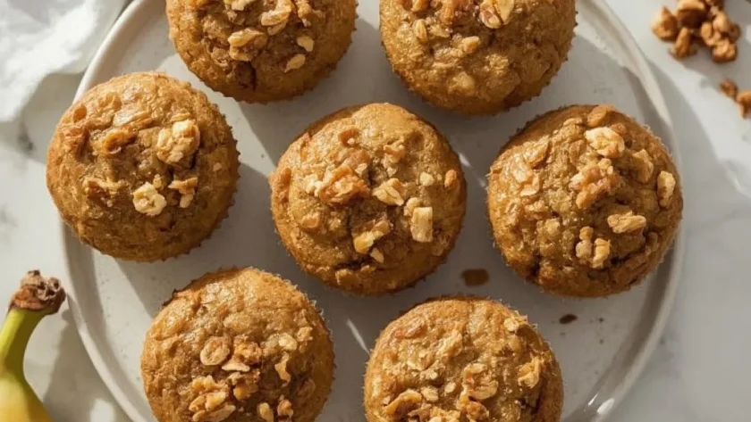 Ina Garten Banana Crunch Muffins