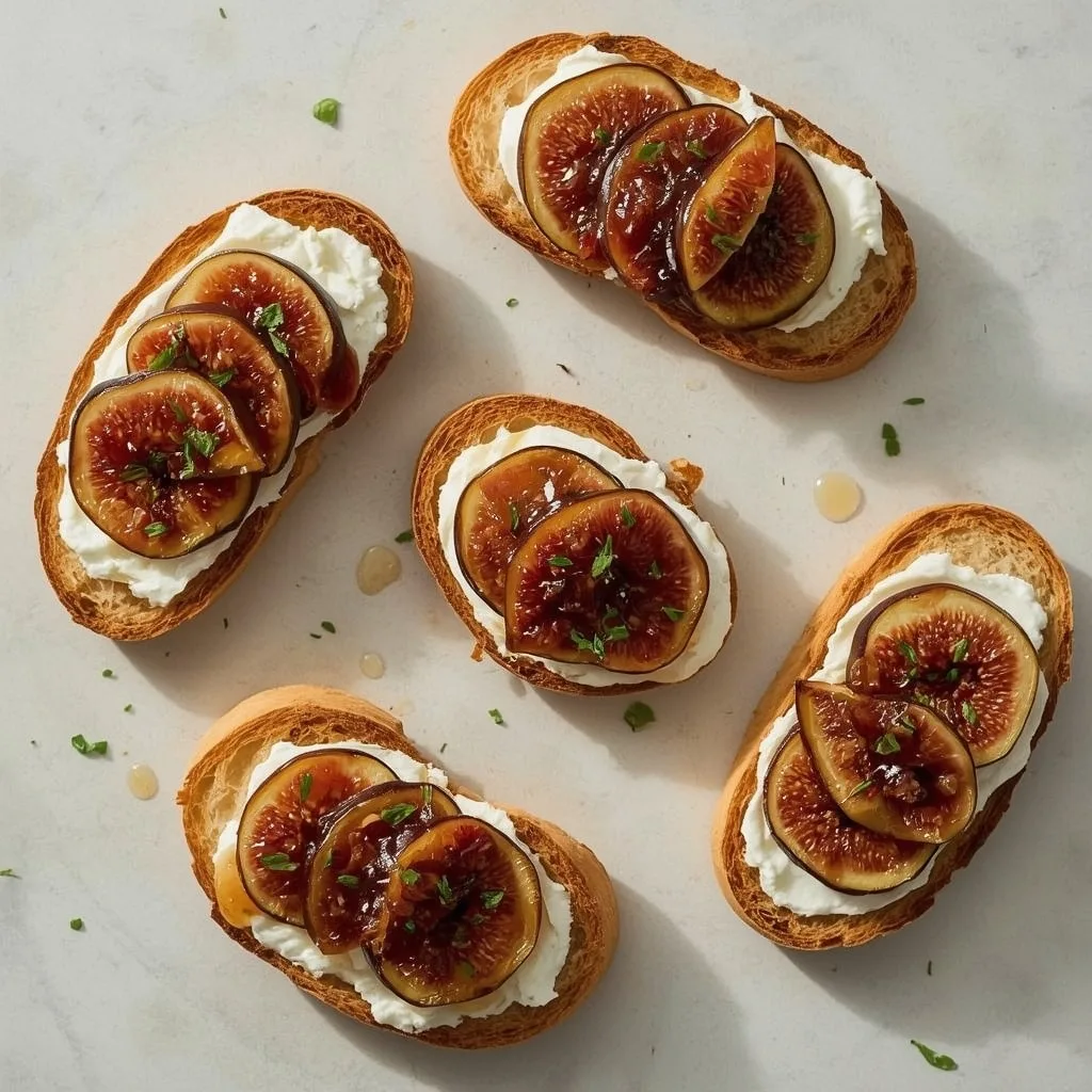 Ina Garten Fig and Cheese Toasts