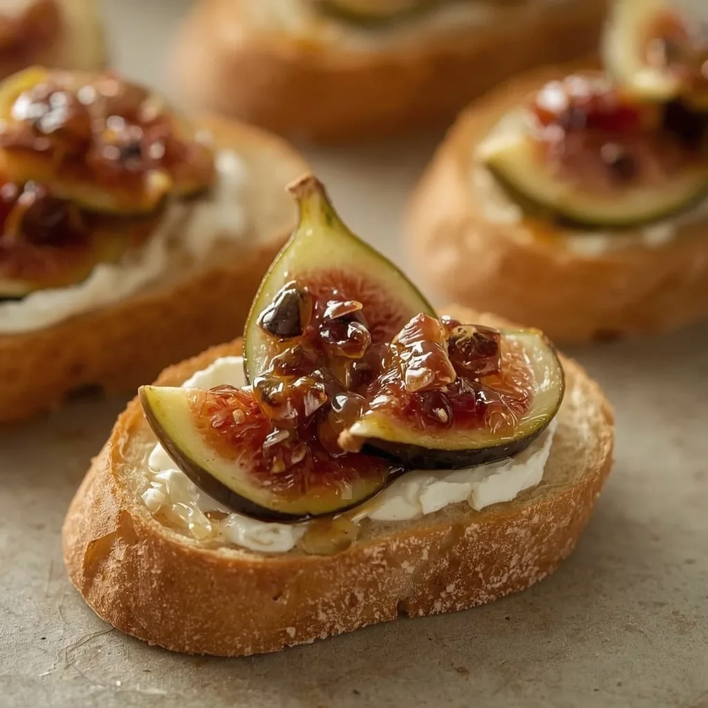 Ina Garten Fig and Cheese Toasts