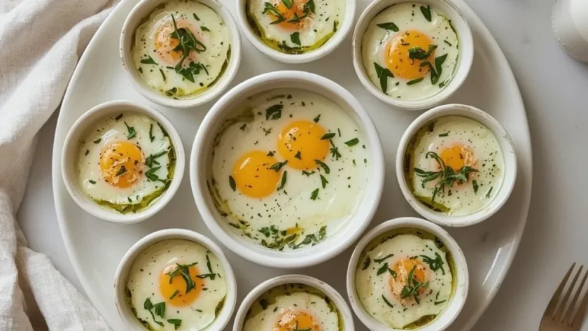 Ina Garten Herbed Baked Eggs