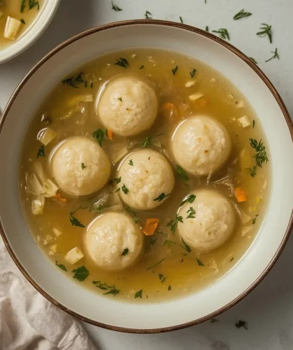 Ina Garten Matzo Ball Soup
