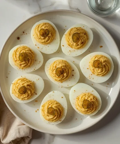 Million Dollar Deviled Eggs