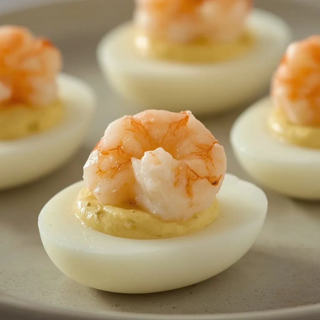 Shrimp Deviled Eggs