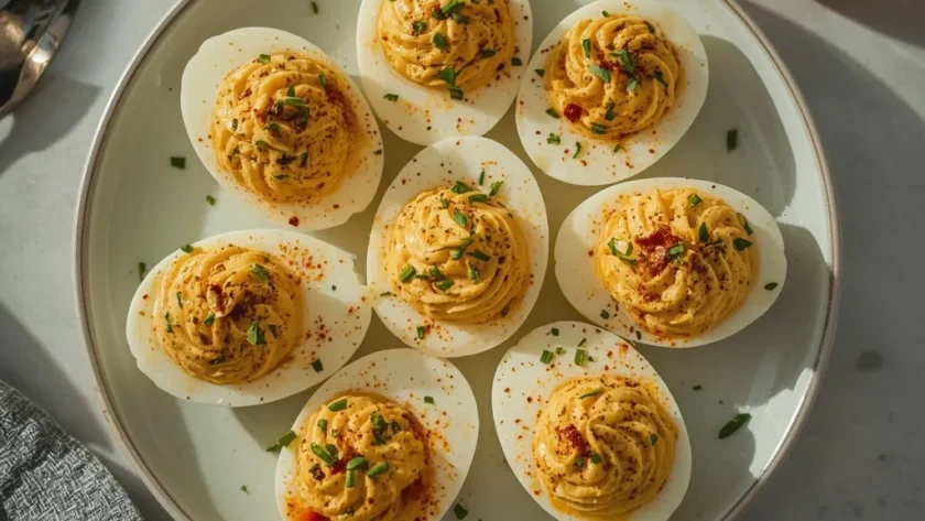 Smoked Deviled Eggs