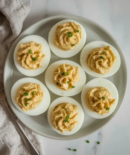 Turkey Deviled Eggs