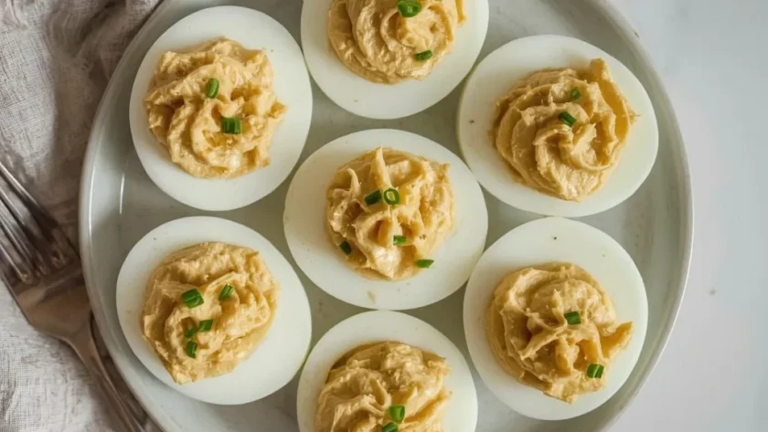 Turkey Deviled Eggs