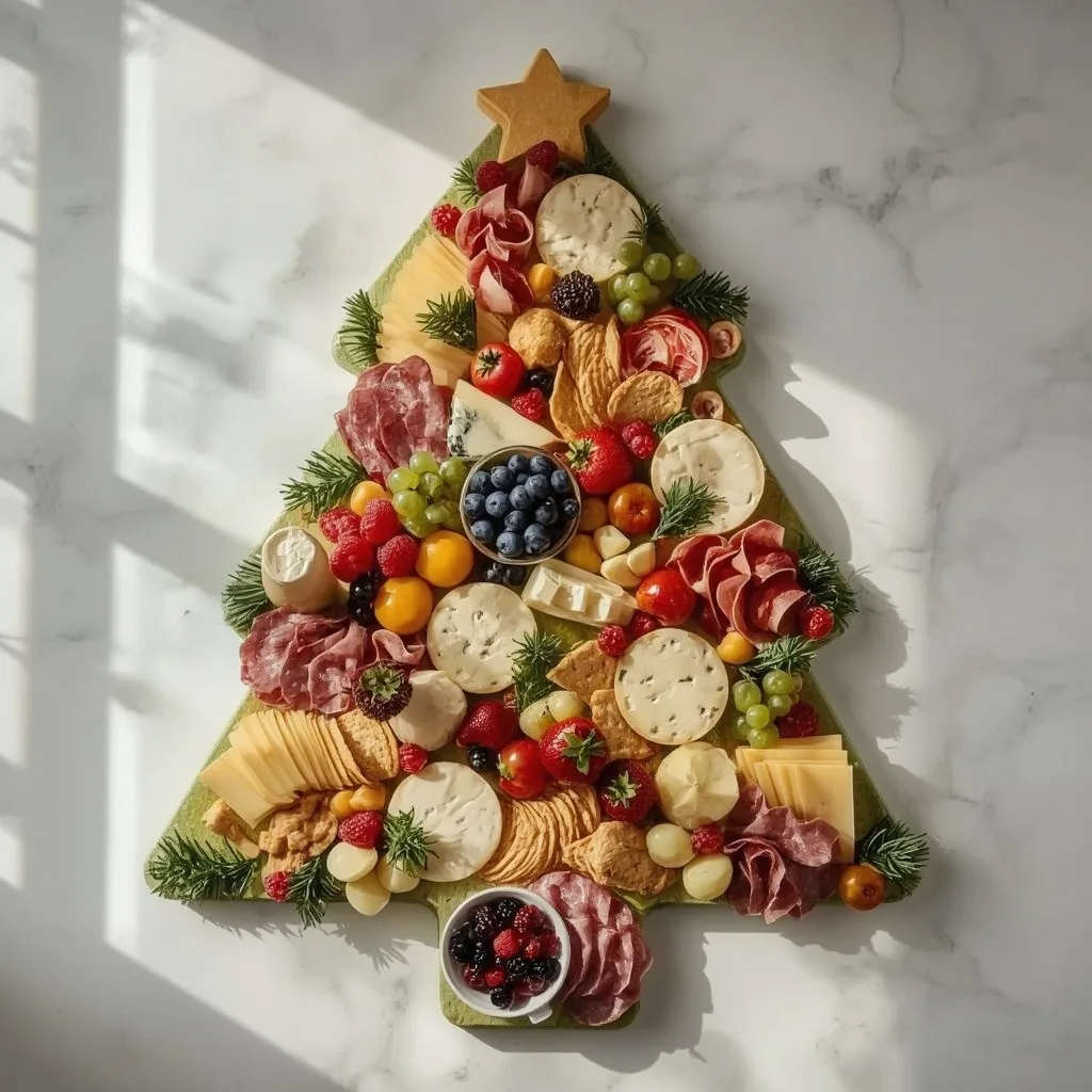 Christmas Tree Charcuterie Board