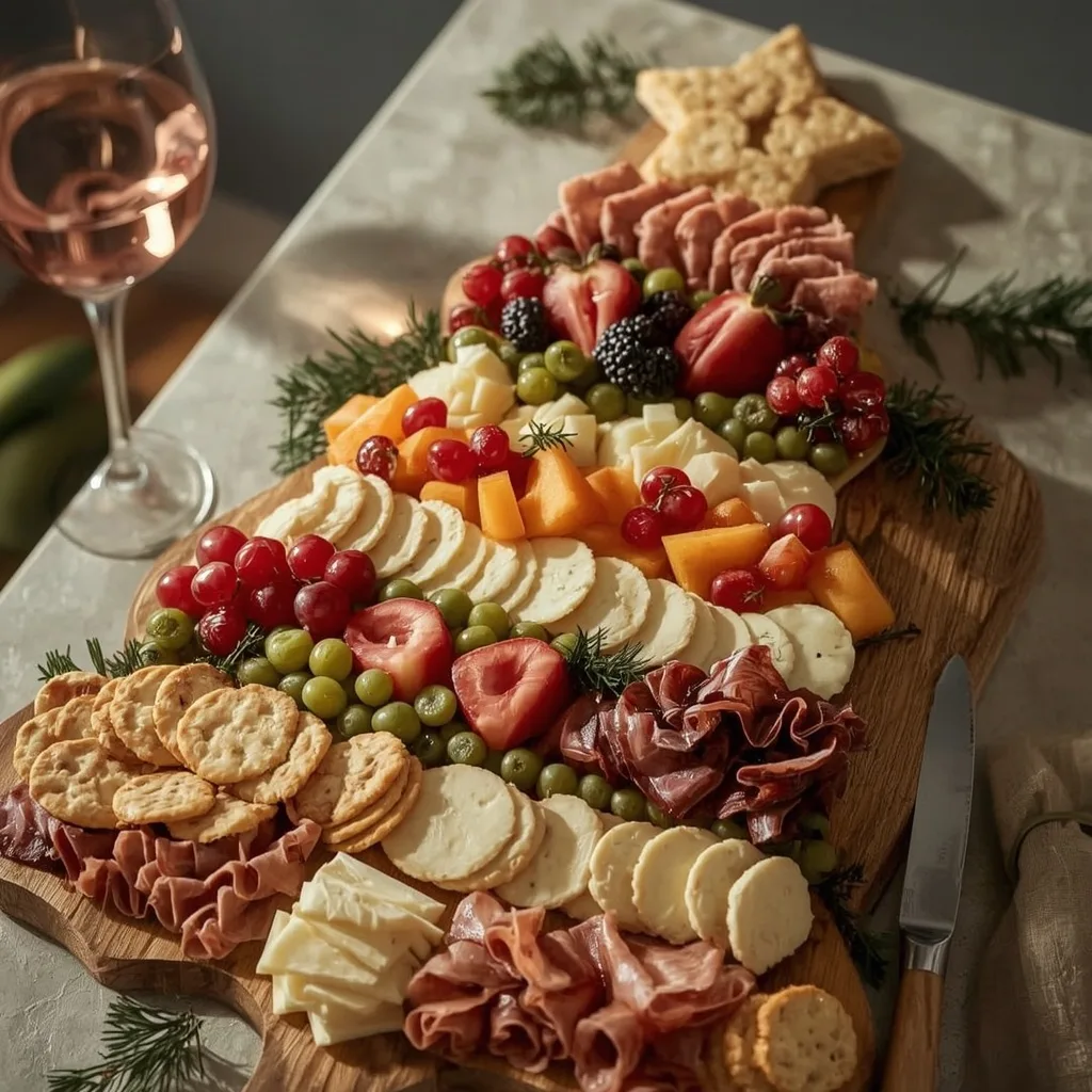 Christmas Tree Charcuterie Board
