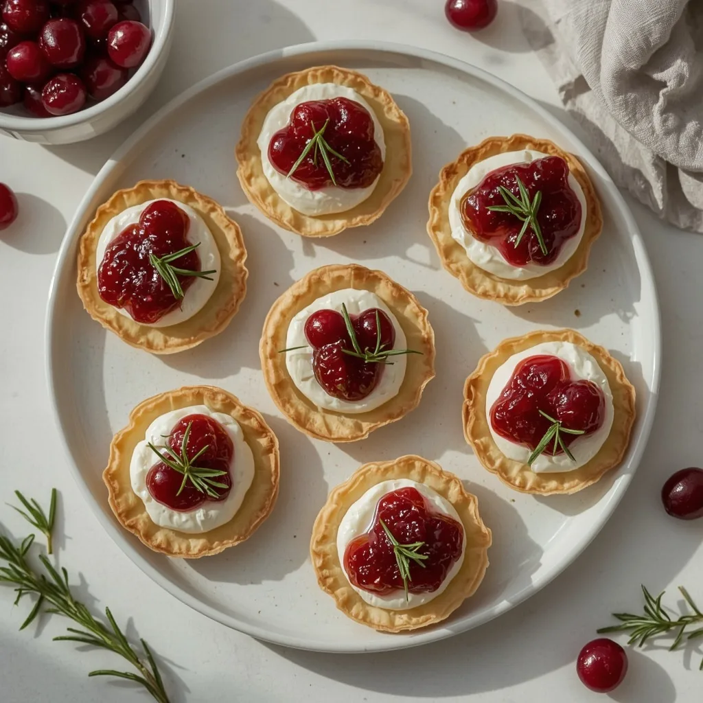 Cranberry Brie Bites