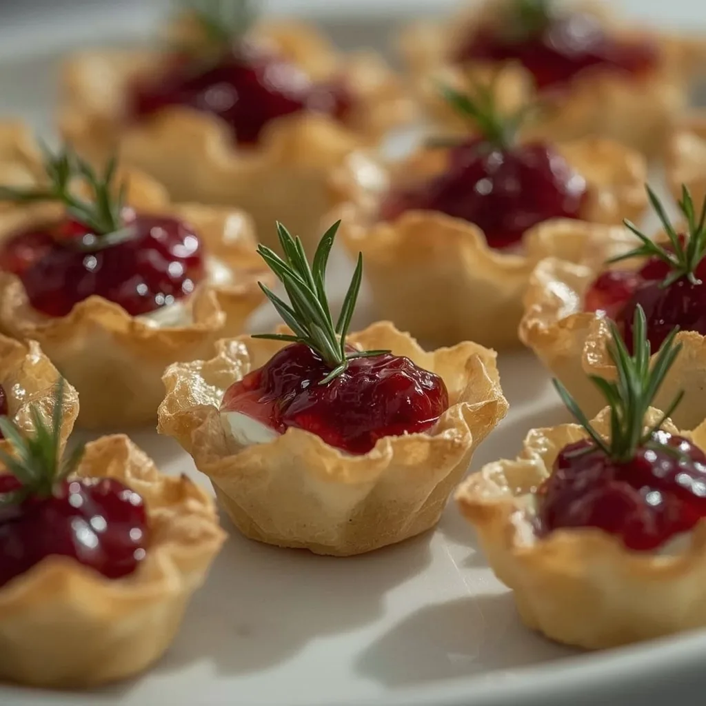 Cranberry Brie Bites