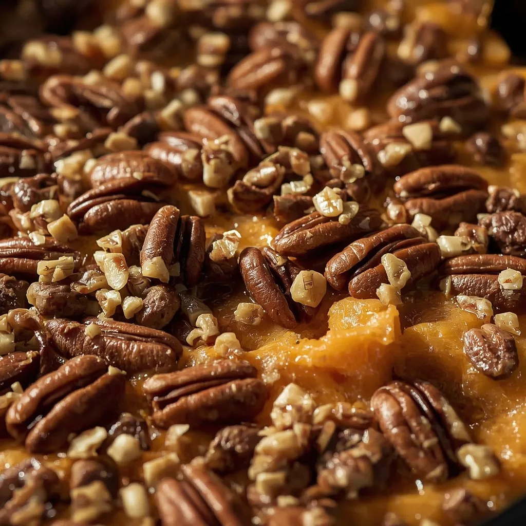 Crockpot Sweet Potato Casserole