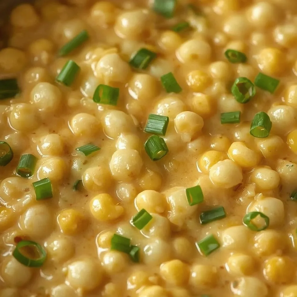 Ina Garten Cheddar and Scallion Creamed Corn