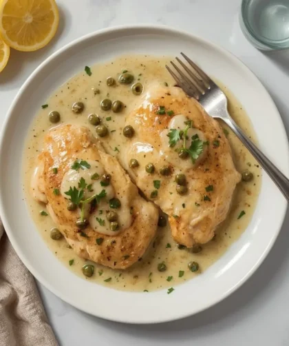 Ina Garten Chicken Piccata with Lemon Caper Sauce