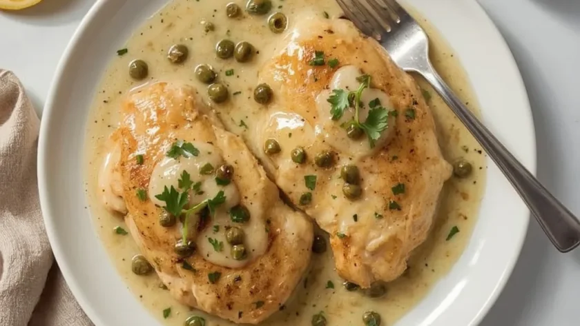Ina Garten Chicken Piccata with Lemon Caper Sauce