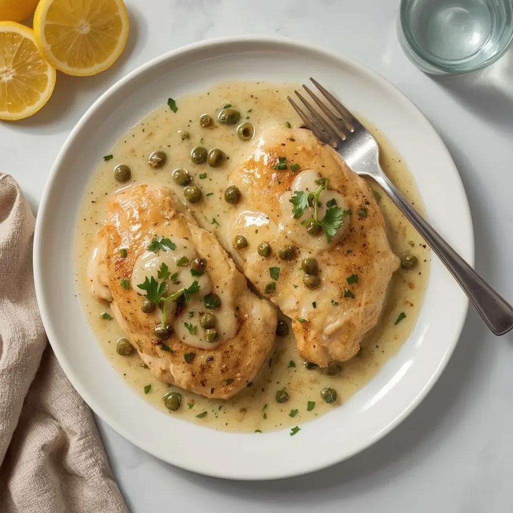 Ina Garten Chicken Piccata with Lemon Caper Sauce
