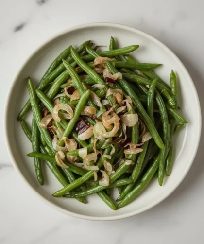 Ina Garten Green Beans with Shallots