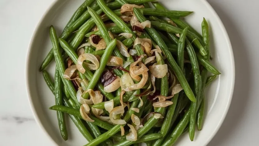 Ina Garten Green Beans with Shallots