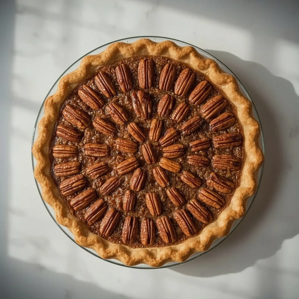 Ina Garten-Inspired Bourbon Pecan Pie (Non-Alcoholic)