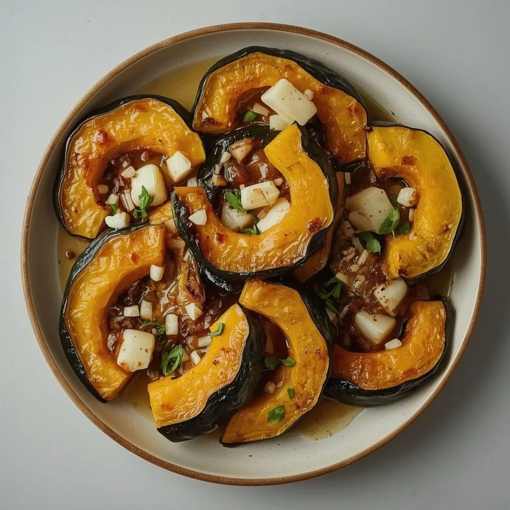 Ina Garten Maple-Roasted Acorn Squash