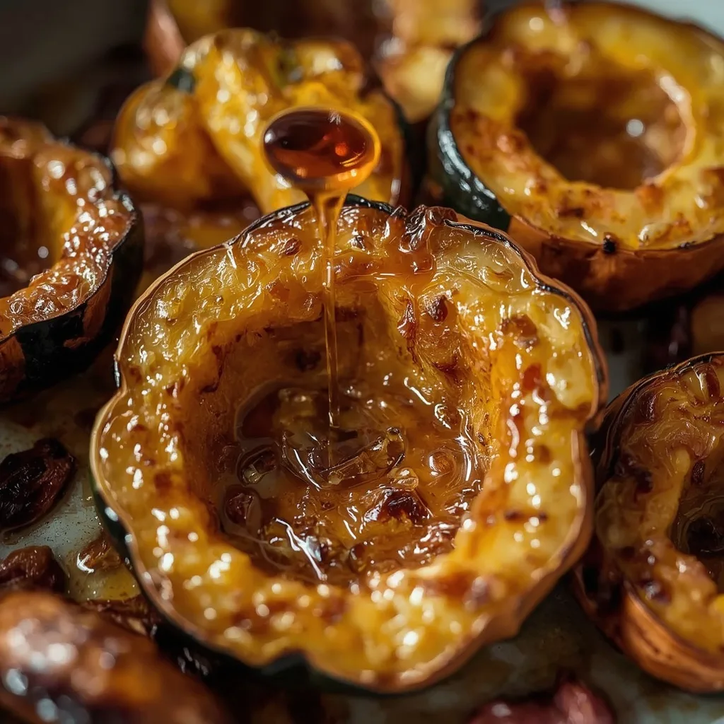 Ina Garten Maple-Roasted Acorn Squash