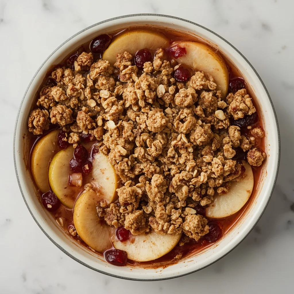 Ina Garten Pear, Apple and Cranberry Crisp