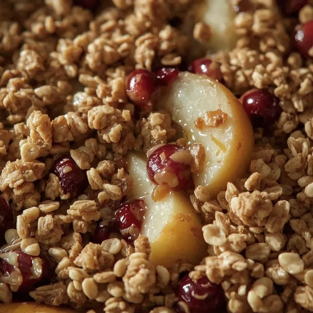 Ina Garten Pear, Apple and Cranberry Crisp