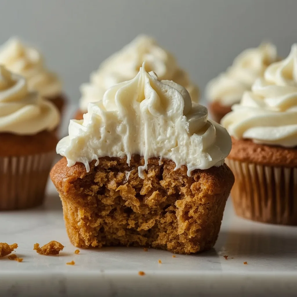Ina Garten Pumpkin Cupcakes with Maple Frosting