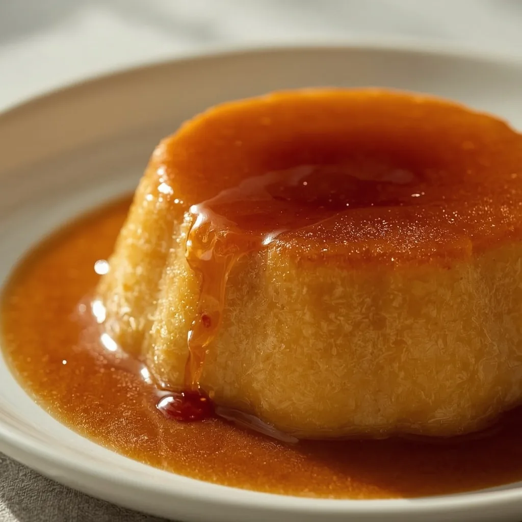 Ina Garten Pumpkin Flan with Maple Caramel