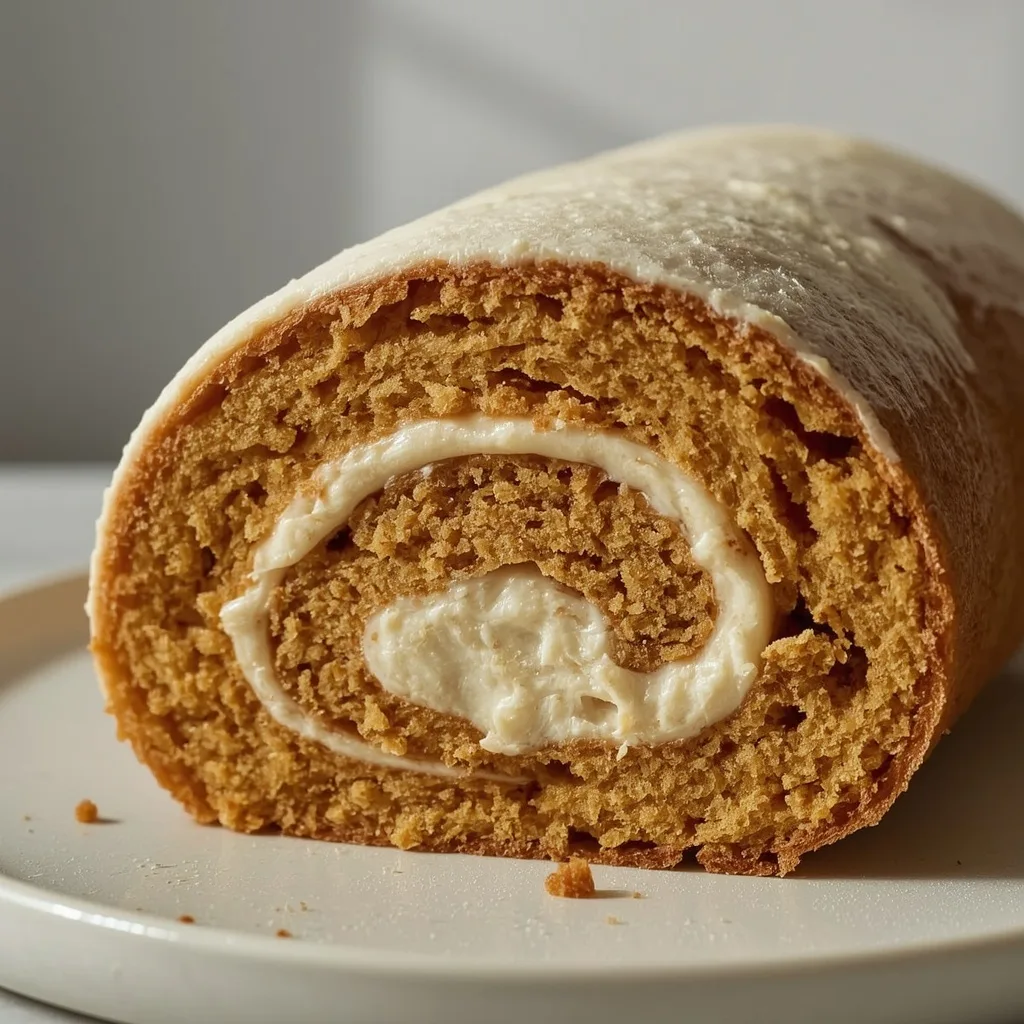 Ina Garten Pumpkin Roulade with Ginger Buttercream